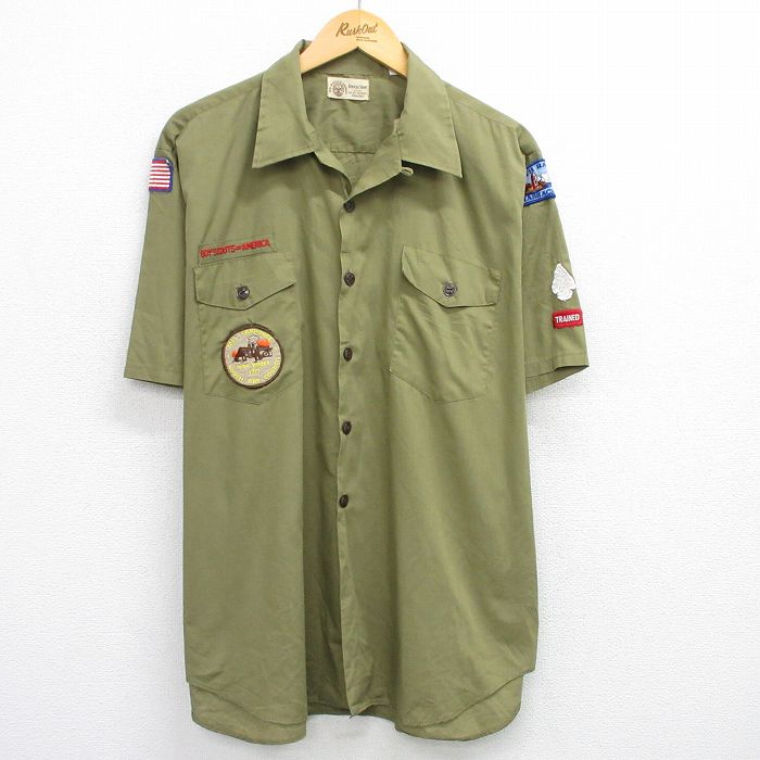 50-60's ボウリングシャツ　バイカラー　ビンテージ 50-60's ボウリングシャツ バイカラー ビンテージ