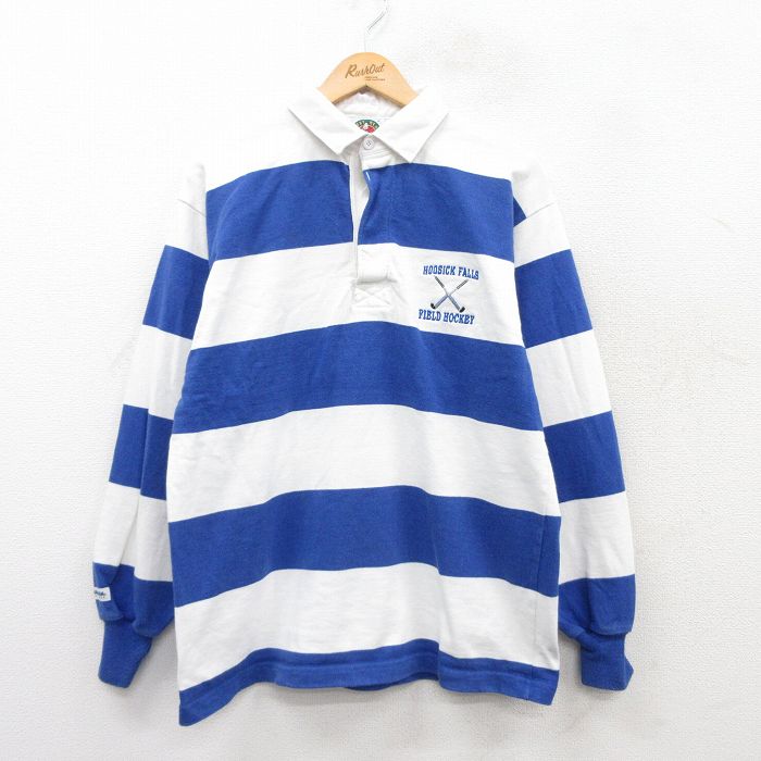 明日までお値下！希少【バーバリアンズ】ラグビーシャツ　ビンテージ　古着 楽天市場】希少サイズ S カナダ製 □ BARBARIAN バーバリアン 2