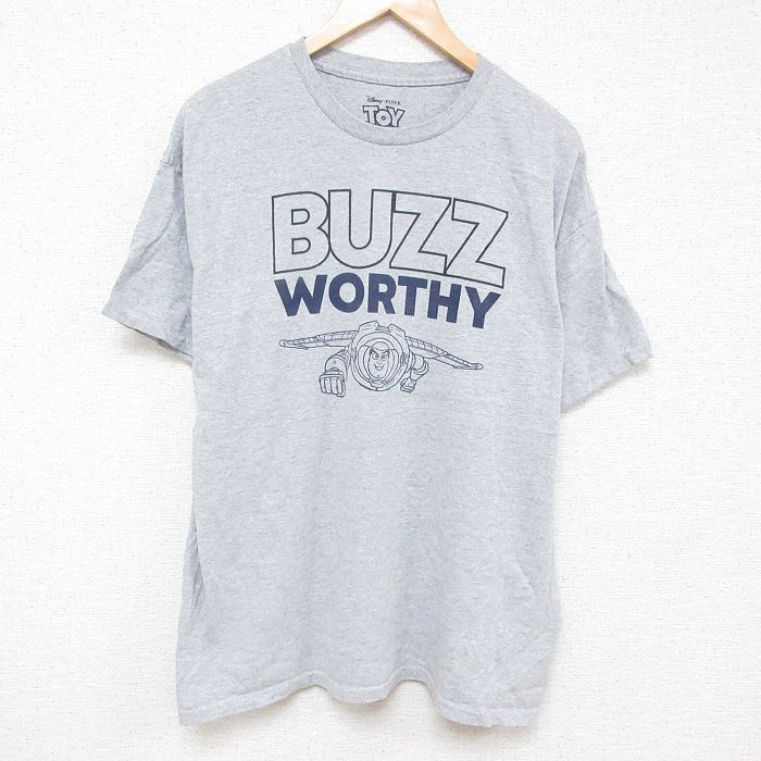 90年代【トイ・ストーリー 】USA製Tシャツ 90s USA製 ☆ トイストーリー スリンキードッグ プリント 半袖 T