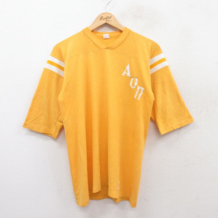 楽天市場】50s USA製 EMPIRE フットボール Tシャツ メンズ L