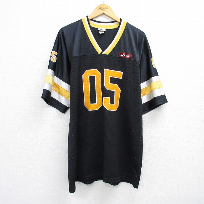 楽天市場】00s FUBU Game Jersey 紺赤 XL フブ ゲームジャージ