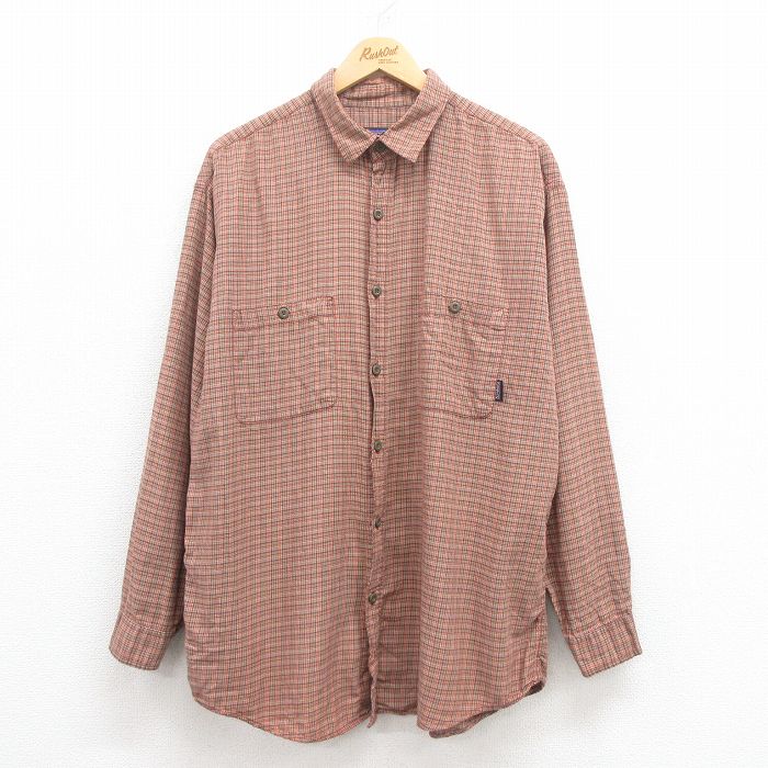 美品 L 97年製 patagonia ネルシャツ オーガニックコットン 楽天市場】90's □ 97年製 パタゴニア オーガニック コットン