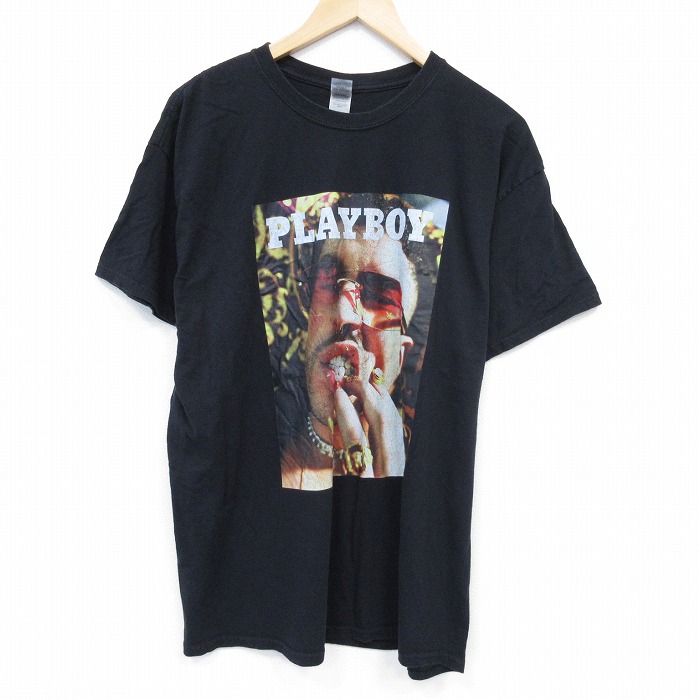 USA製　80s playboy tシャツ ビンテージ XL プレイボーイ 楽天市場】古着 PLAYBOY プレイボーイ 80s ヴィンテージ プリント 半袖