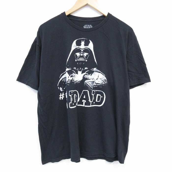 90s STAR WARS Tシャツ ダースベイダー 黒 L シングルステッチ 90's Changes STAR WARS ''ダース・ベイダー'' プリントTシャツ