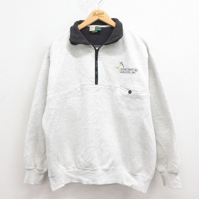 希少 XL 50s 極美品 SPORTWEAR 襟付き スウェット ビンテージ 90S USA製 ヴィンテージ オールド 襟付き スキー柄 スウェット