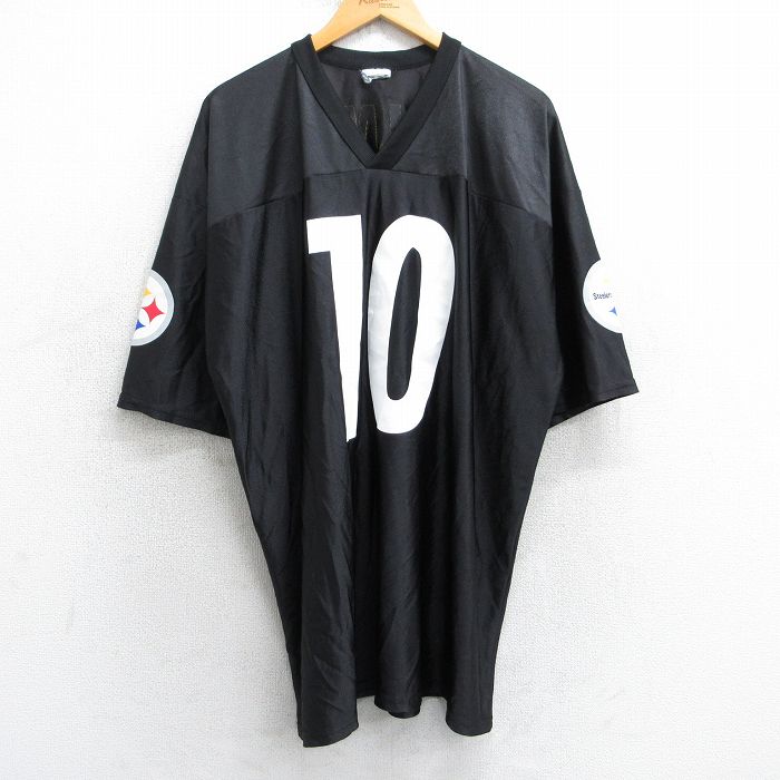 ビンテージ　激レア　STARTER アメリカンフットボールシャツ 36 黒 XL XL/古着 スターター 半袖 ビンテージ フットボール Tシャツ