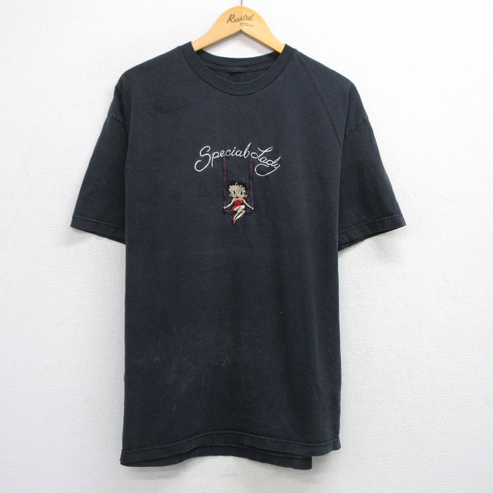激レア ベティ・ブープ 1996 ベティちゃん XL USA古着 半袖 Tシャツ 激レア！ベティ・ブープ ベティちゃん Tシャツ made in usa