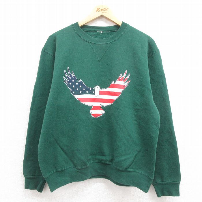 L★古着 長袖 スウェット メンズ 00年代 00s ディズニー DISNEY プルート クルーネック グレー 霜降り  24sep03 中古 スエット トレーナー トップス 古着通販 M☆古着 長袖 スウェット メンズ 00年代 00s エキスポ 2000