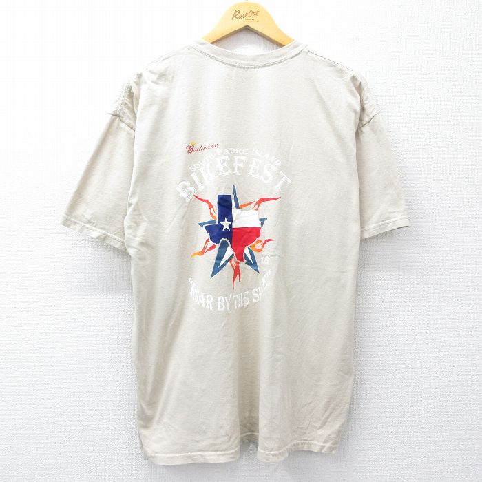 楽天市場】80s USA製 □ バドワイザー プリント 半袖 リンガー Tシャツ