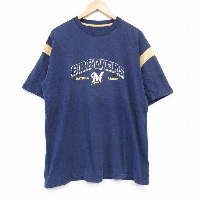 Majestic × MLB ミルウォーキー ブルワーズ 古着 ゲームシャツ 楽天市場】□ MLB オフィシャル Majestic ミルウォーキー ブルワーズ