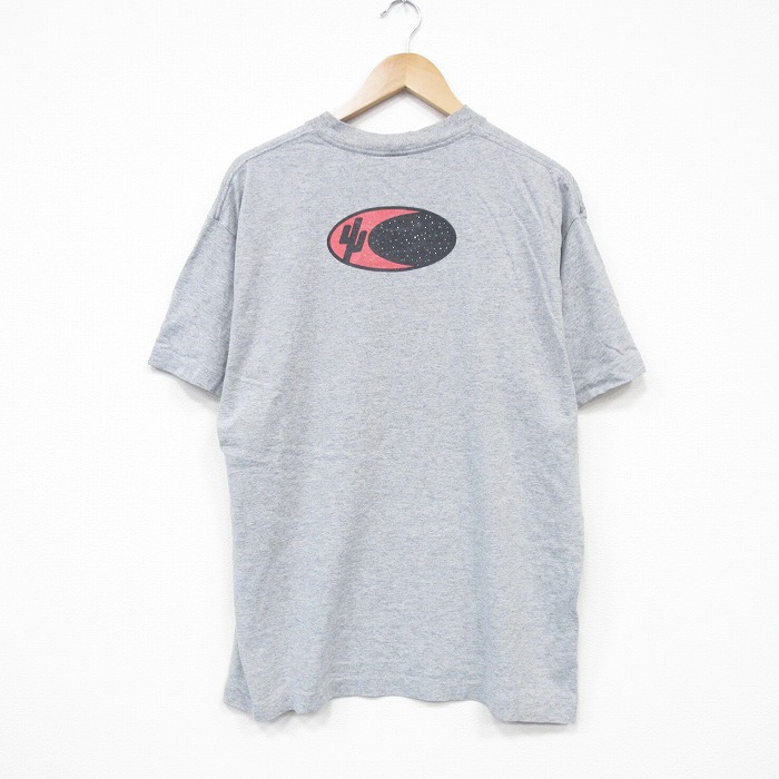 【中古】古着 半袖 ビンテージ ヴィンテージTシャツ メンズ 80年代 80s マルボロ 胸ポケット付き クルーネック 丸首 USA製 アメリカ製 グレー 霜降り 【spe】 Lサイズ 中古 | 春夏 夏物 夏服 ヴィンテージTシャツ メンズファッション カットソー ティーシャツ テ