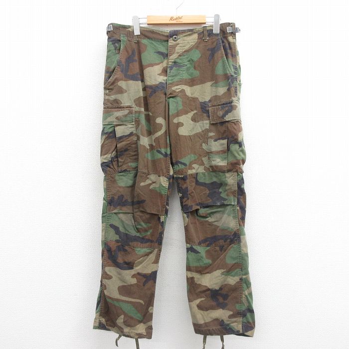 60s 70s Sears ダックハンターカモ Military Pants 60s 70s Sears ダックハンターカモ Military Pants