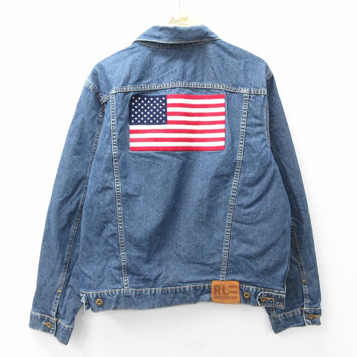 ラルフローレン 2nd ヴィンテージ加工 デニムジャケット Mサイズ 楽天市場】80s ビンテージ USA製 □ ポロカントリー ラルフ