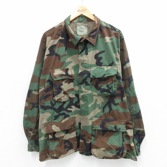 楽天市場】USA製 プレデターカモ 迷彩ジャケット XL ジップアップ