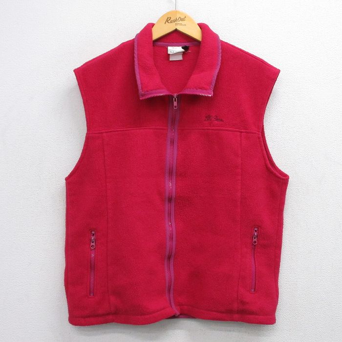 USA製 ビンテージ 80s エルエルビーン ナイロン ベスト 裏フリース 20220201-9008-hd7z9i.jpg