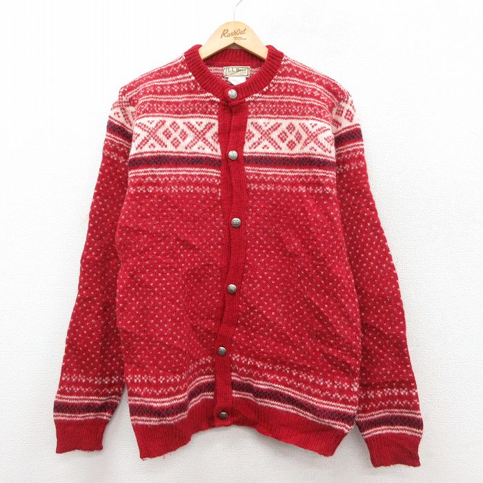 楽天市場】アイルランド製 80s LLBean ウール フィッシャーマン ニット