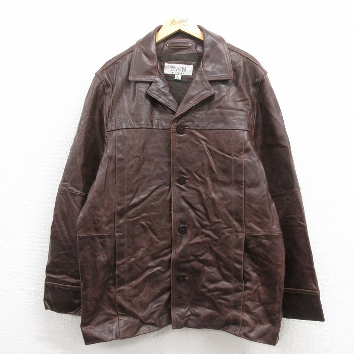 楽天市場】80s 90s ビンテージ パキスタン製 □ WILSONS 本革 レザー