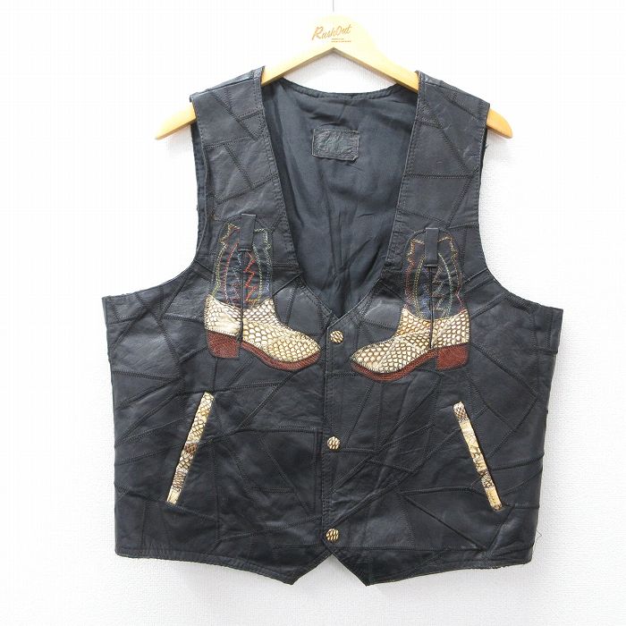 楽天市場】70s ビンテージ ハンドクラフト □ 3ポケット 本革 レザー