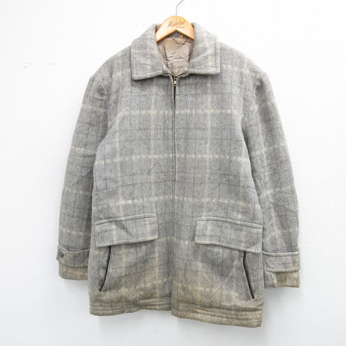 OLD GAP 90s スイングトップ ギンガムチェック グレー ジップアップ OLD GAP 90s スイングトップ ギンガムチェック グレー ジップ