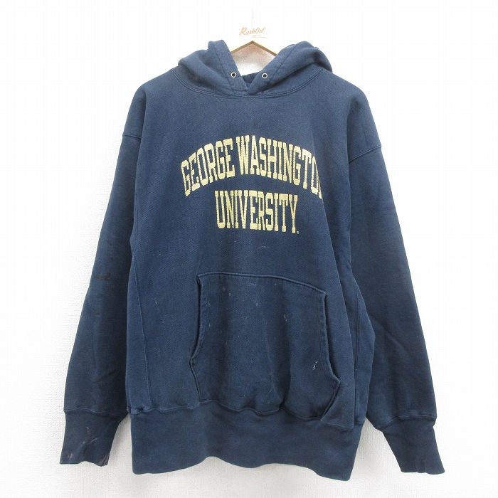 楽天市場】【中古】古着 長袖 チャンピオン Champion リバースウィーブ