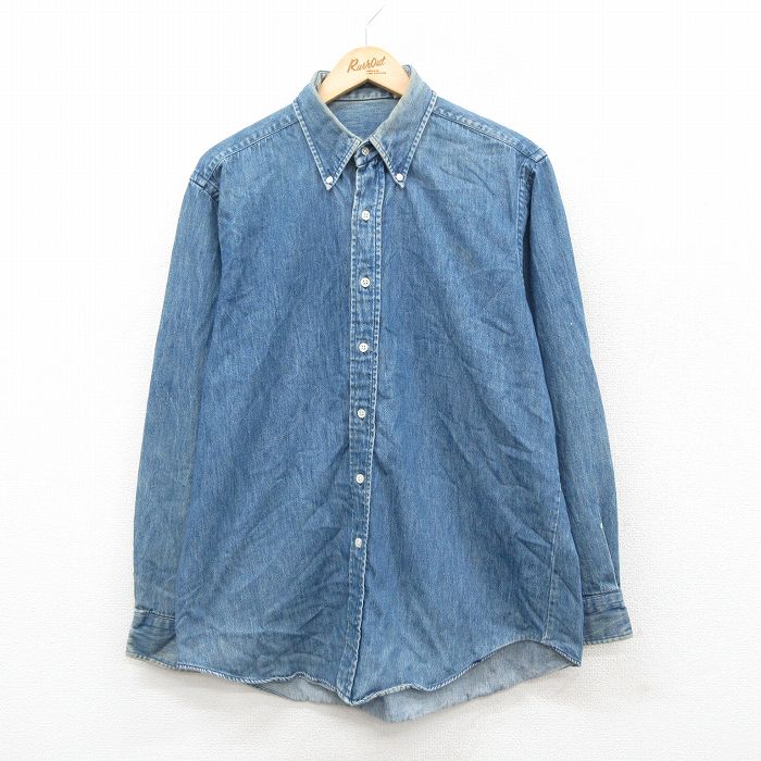 70s ビンテージ　MAVERICK デニムシャツ　マーベリック　USA製 70s Maverick Denin Jacket Made In USA🇺🇸 Size 44 色残り良く