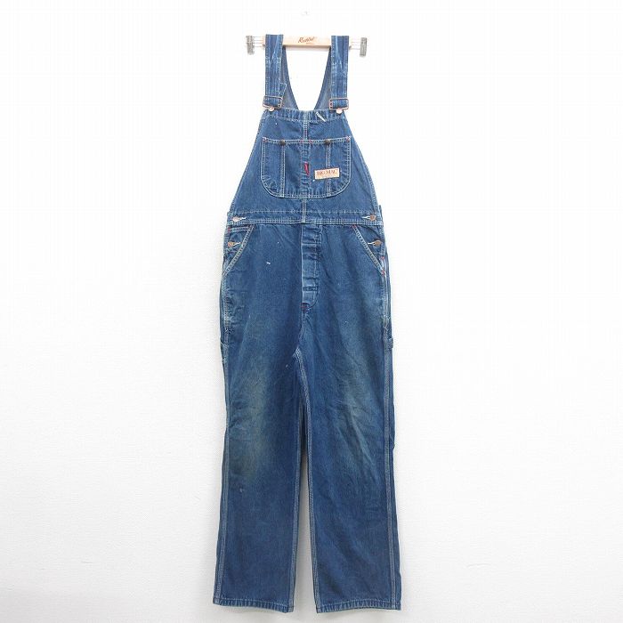 テ*ン様 最安値　60s ビッグマック　オールインワン　オーバーオール　ヒッコリ テ*ン様 最安値 60s ビッグマック オールインワン