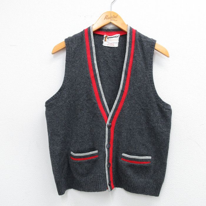 希少60s70sヴィンテージ モヘアベストニットKINGS ROAD 希少60s70sヴィンテージ モヘアベストニットKINGS ROAD