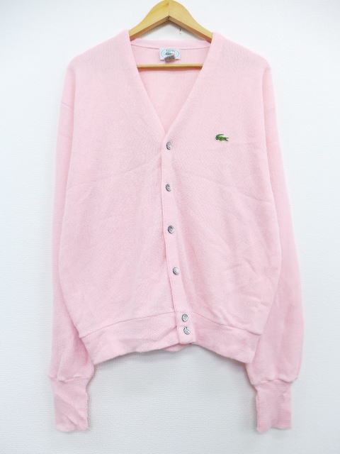 pink lacoste sweater