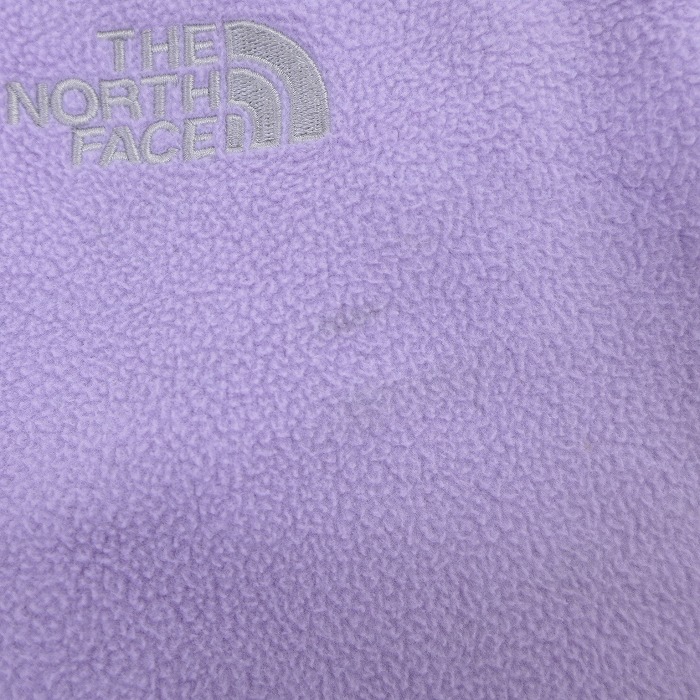 light purple north face fleece