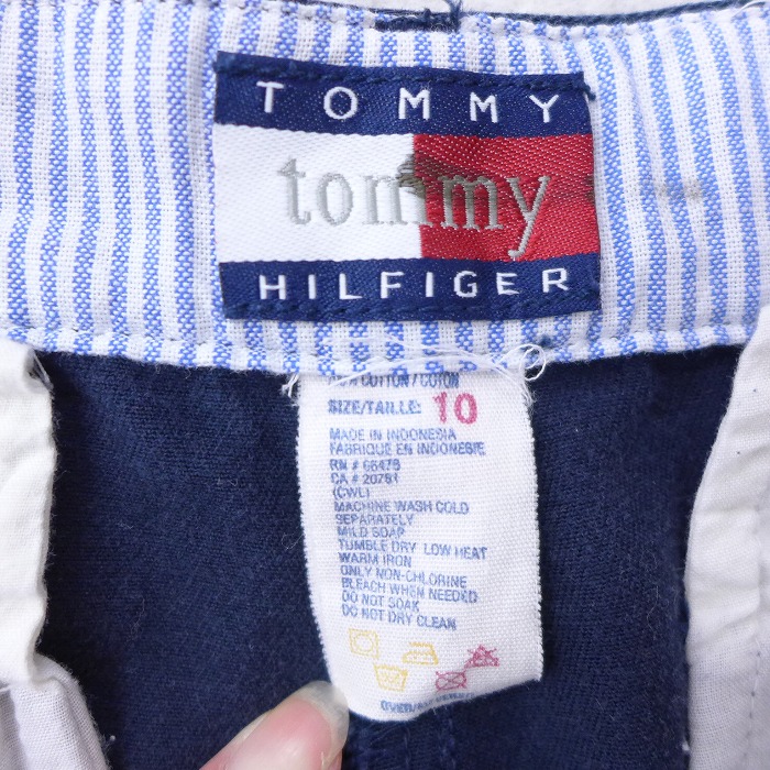 Rushout Old Clothes レディースブランドチノパンツチノパントミーヒルフィガー Tommy Hilfiger Cotton Dark Blue Navy Used Bottoms I Show Cute Spring Clothes Summer Clothing Summer Clothes Shorts Casual Lady S Fashion Fashion For Spring In The Spring