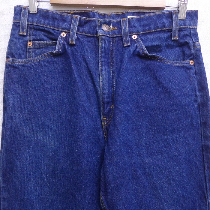 中古 古着 ジーンズ Levis リーバイス 517 メンズ 90年間用脚 90s ブーツシャットアウト ワタ Usa製 製 ネーヴィブルー ネービーブルー ジーンズ Spe W32 中古 ボトムス ジー食麺麭 Gパン ロングズボン下 春期夏 春物 春御召しもの フォール冬 秋物 秋服 親方ズボン 軽い