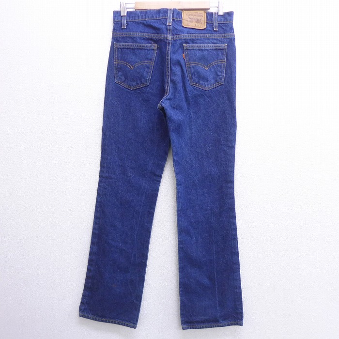 中古 古着 ジーンズ Levis リーバイス 517 メンズ 90年間用脚 90s ブーツシャットアウト ワタ Usa製 製 ネーヴィブルー ネービーブルー ジーンズ Spe W32 中古 ボトムス ジー食麺麭 Gパン ロングズボン下 春期夏 春物 春御召しもの フォール冬 秋物 秋服 親方ズボン 軽い