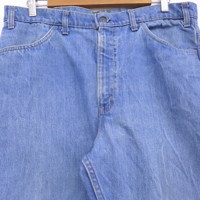 中古 古着 ジーンズ メンズ 70年代 70s リーバイス Levis 519 タロン Usa製 アメリカ製 薄紺 ネイビー デニム Spe W37 中古 ボトムス ジーパン Gパン ロングパンツ 春夏 春物 春服 秋冬 秋物 秋服 長ズボン カジュアル メンズファッション ファッション