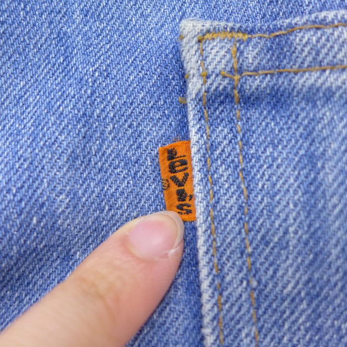 中古 古着 ジーンズ メンズ 70年代 70s リーバイス Levis 519 タロン Usa製 アメリカ製 薄紺 ネイビー デニム Spe W37 中古 ボトムス ジーパン Gパン ロングパンツ 春夏 春物 春服 秋冬 秋物 秋服 長ズボン カジュアル メンズファッション ファッション