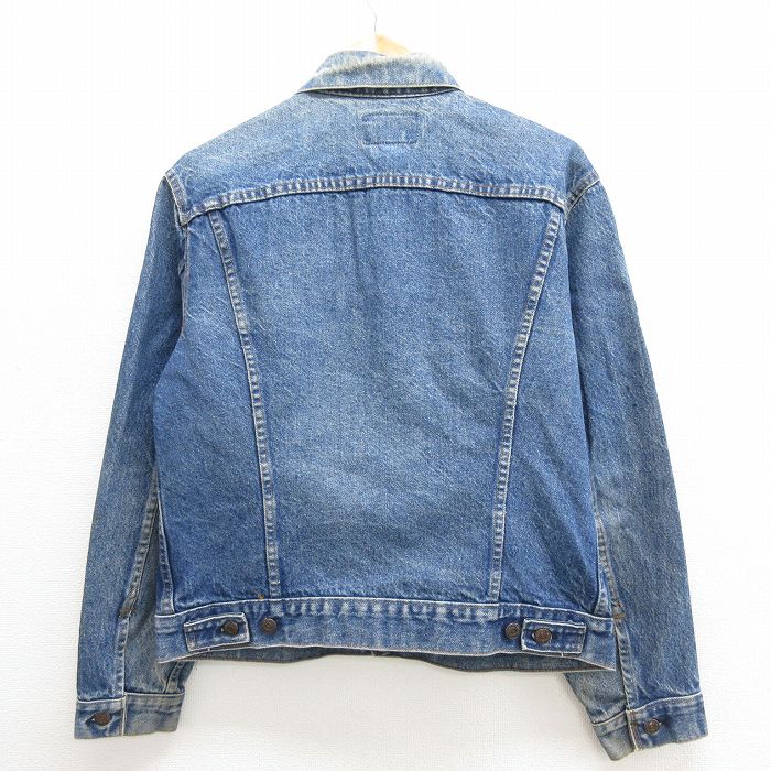 中古 古着 Levis リーバイス 長袖 ビンテージ ヴィンテージ ジージャン メンズ 70年代 70s コットン Usa製 アメリカ製 紺 ネイビー デニム Mサイズ 中古 アウター Gジャンジャケット 春夏 春物 春服 秋冬 秋物 秋服 カジュアル メンズファッション ファッシ