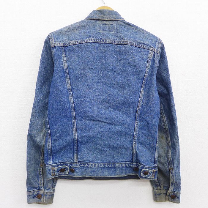 中古 古着 リーバイス Levis 長袖 ジージャン メンズ 80年代 80s コットン Usa製 アメリカ製 紺 ネイビー デニム Sサイズ 小さいサイズ 中古 アウター Gジャンジャケット 春夏 春物 春服 秋冬 秋物 秋服 カジュアル メンズファッション ファッション おしゃ