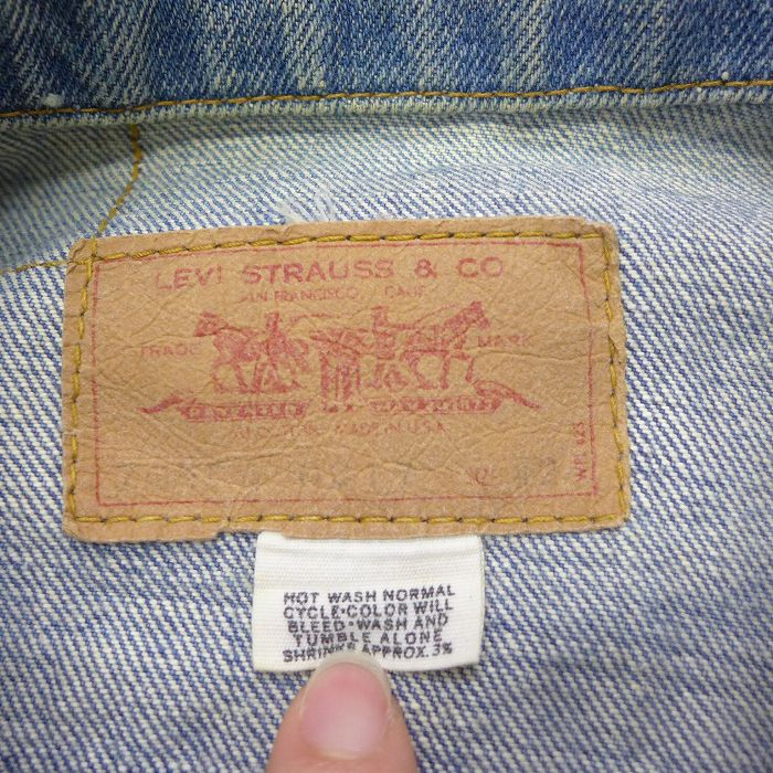 中古 古着 リーバイス Levis 長袖 ビンテージ ヴィンテージ ジージャン メンズ 70年代 70s Usa製 アメリカ製 紺 ネイビー デニム Spe Mサイズ 中古 アウター Gジャンジャケット 春夏 春物 春服 秋冬 秋物 秋服 カジュアル メンズファッション ファッション お