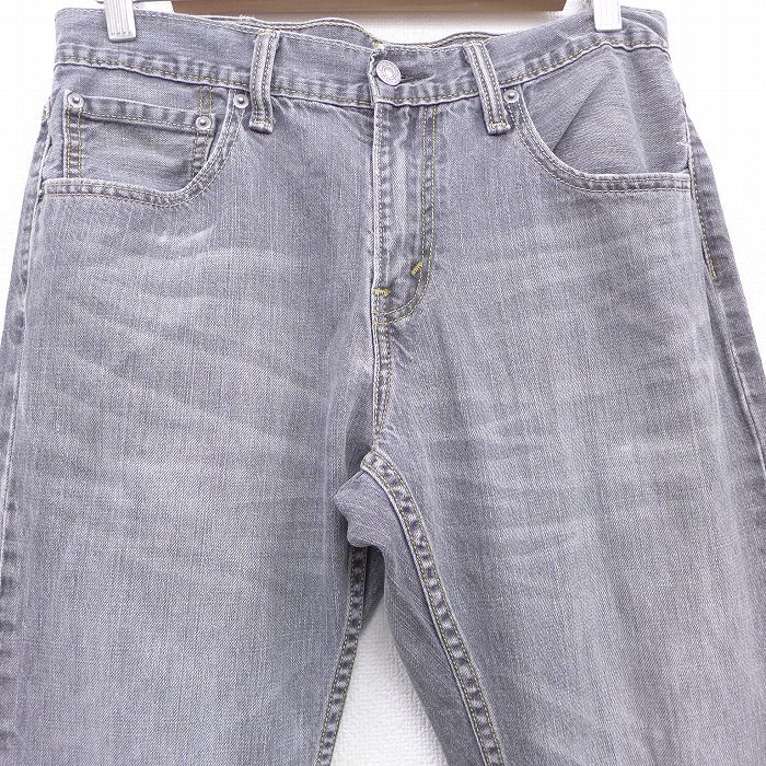 中古 古着 Levis リーバイス 527 ジーンズ メンズ ヒゲ コットン グレー デニム W32 中古 ボトムス ジーパン Gパン ロングパンツ 春夏 春物 春服 秋冬 秋物 秋服 長ズボン カジュアル メンズファッション ファッション おしゃれ Mydrap Com