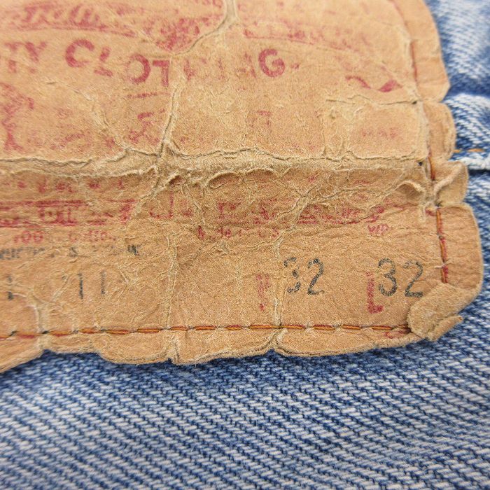 中古 古着 ジーンズ Levis リーバイス 501 メンズ 90年代 90s コットン ヒゲ Usa製 アメリカ製 紺 ネイビー デニム W32 中古 ボトムス ジーパン Gパン ロングパンツ 春夏 春物 春服 秋冬 秋物 秋服 長ズボン カジュアル メンズファッション ファッション