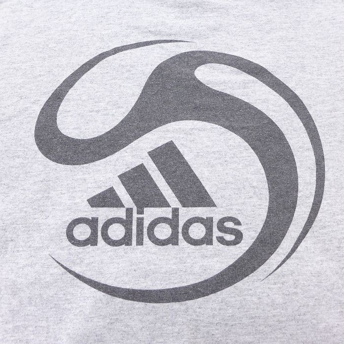 中古 古着 アディダス Adidas 半袖 サッカーtシャツ キッズ ボーイズ 子供服 ワールドカップ サウスアフリカ クルーネック 丸首 グレー 霜降り ファッション 待望 女の子 春物 かわいい 春服 秋服 春夏 秋冬 おしゃれ カジュアル 秋物 こども服 子ども服