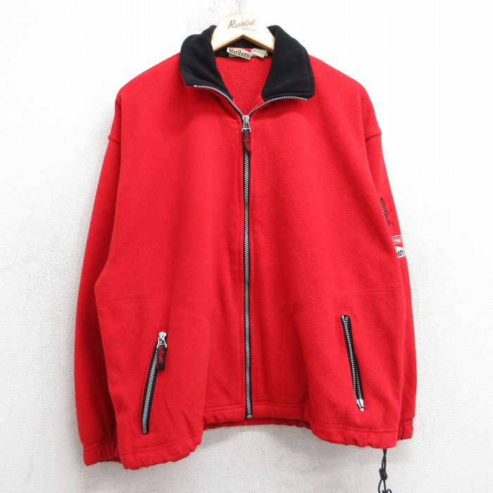 楽天市場】90年代 カナダ製 Marlboro マルボロ フリースジャケット