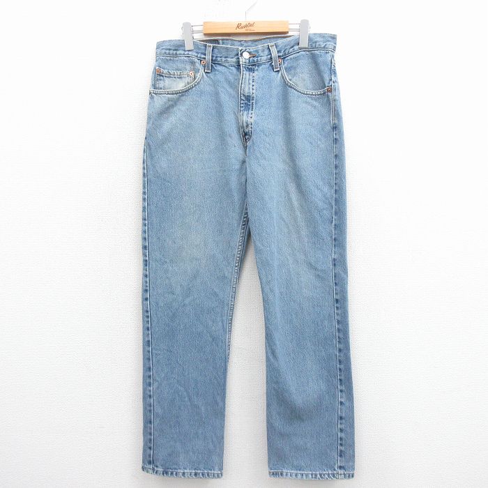 【中古】古着 ジーンズ Levis リーバイス 505 メンズ コットン 紺 デニム 25nov25