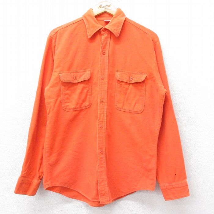 楽天市場】70年代 BIG MAC ビッグマック 長袖シャツ ネルシャツ 単色