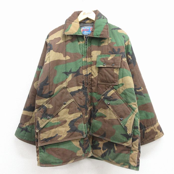 70sヴィンテージUSA古着 SAFTBAKハンティングジャケット 迷彩柄 L 楽天市場】70s SAFTBAK ダックハンター カモ 迷彩 ハンティング