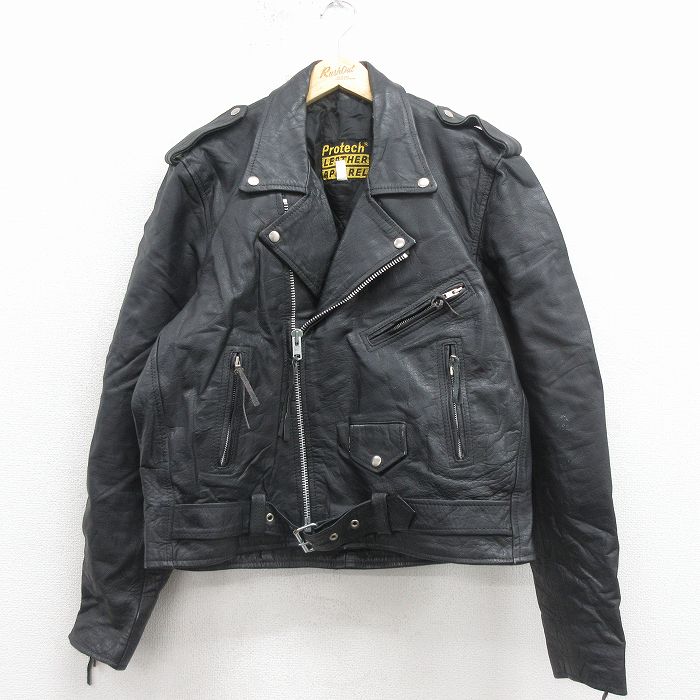 楽天市場】BIGサイズ 90's HENRY CHOICE ダブルライダースジャケット