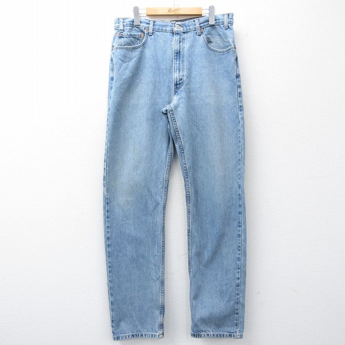 【中古】古着 ジーンズ Levis リーバイス 505 メンズ 00年代 00s コットン 紺 デニム 26feb05