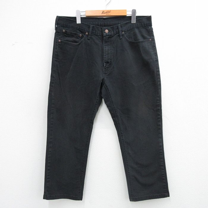 【中古】古着 リーバイス Levis 541 ジーンズ メンズ 黒 デニム 26feb05