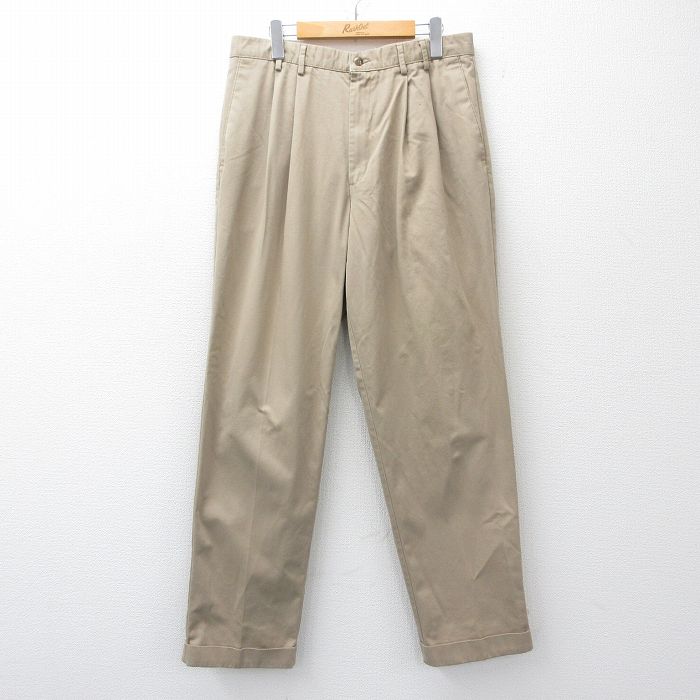 【中古】古着 ドッカーズ パンツ メンズ 00年代 00s コットン ベージュ系 26mar06