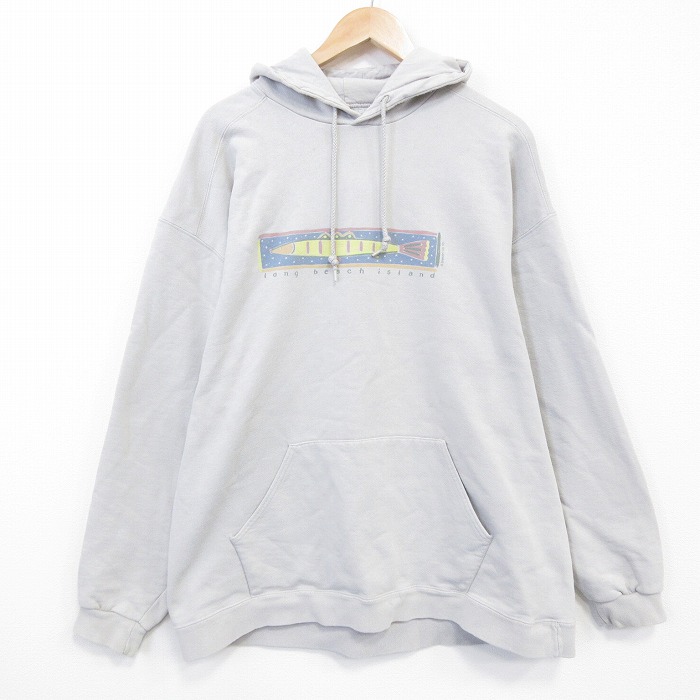 【中古】古着 ラッセル 90s 長袖汗水 調教師 メンズ USA製 ベージュ 霜降り 魚刷り上げる パーカー フーディー アメカジ 表どおり 心地よい 好いたらしいめ 26mar17