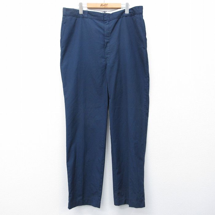 【中古】古着 ディッキーズ ワーク パンツ メンズ 80年代 80s 紺【spe】 26mar27